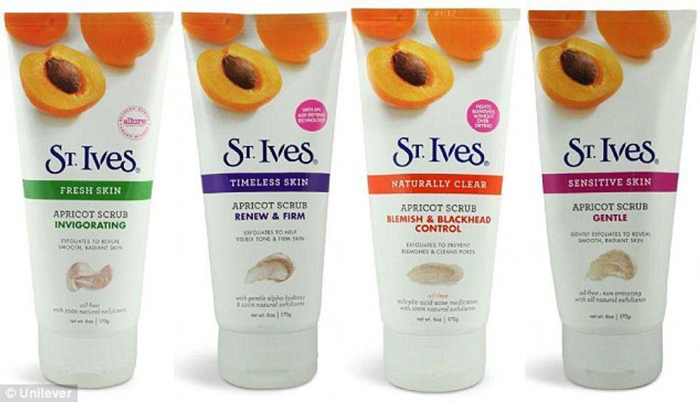 Apricot Fresh Skin Scrub from St. Ives will put your best face forward