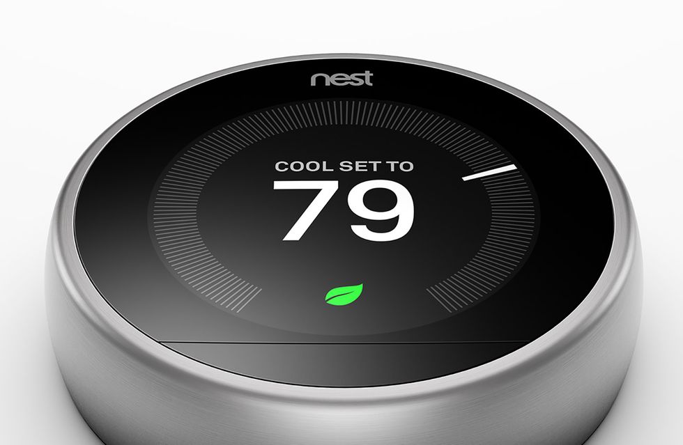 a photo of Nest thermostat