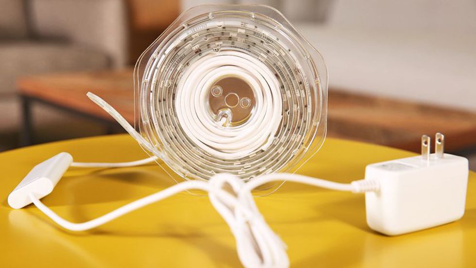 a product shot of Philips Hue lighstrip plus