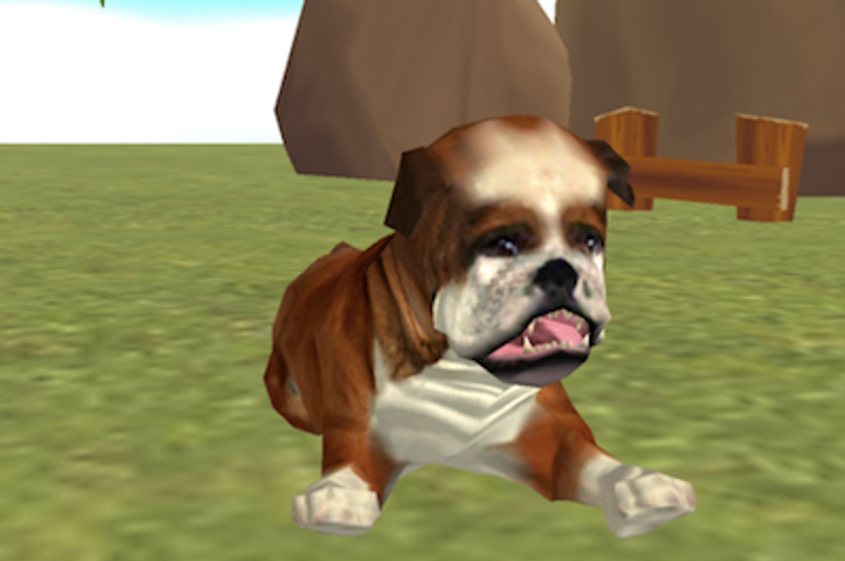 Virtual pet app for Android review of Puppy Dog 3D - Gearbrain