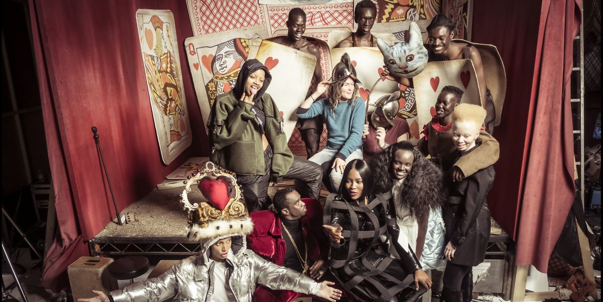 The Theme of This Year's Pirelli Calendar Is 'Alice in Wonderland' with an All-Star, All-Black Cast