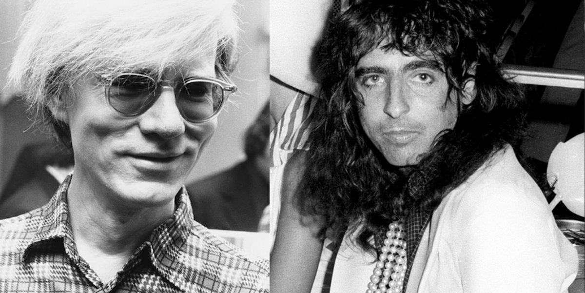 Alice Cooper Finds Priceless Andy Warhol Silkscreen In His Storage Locker