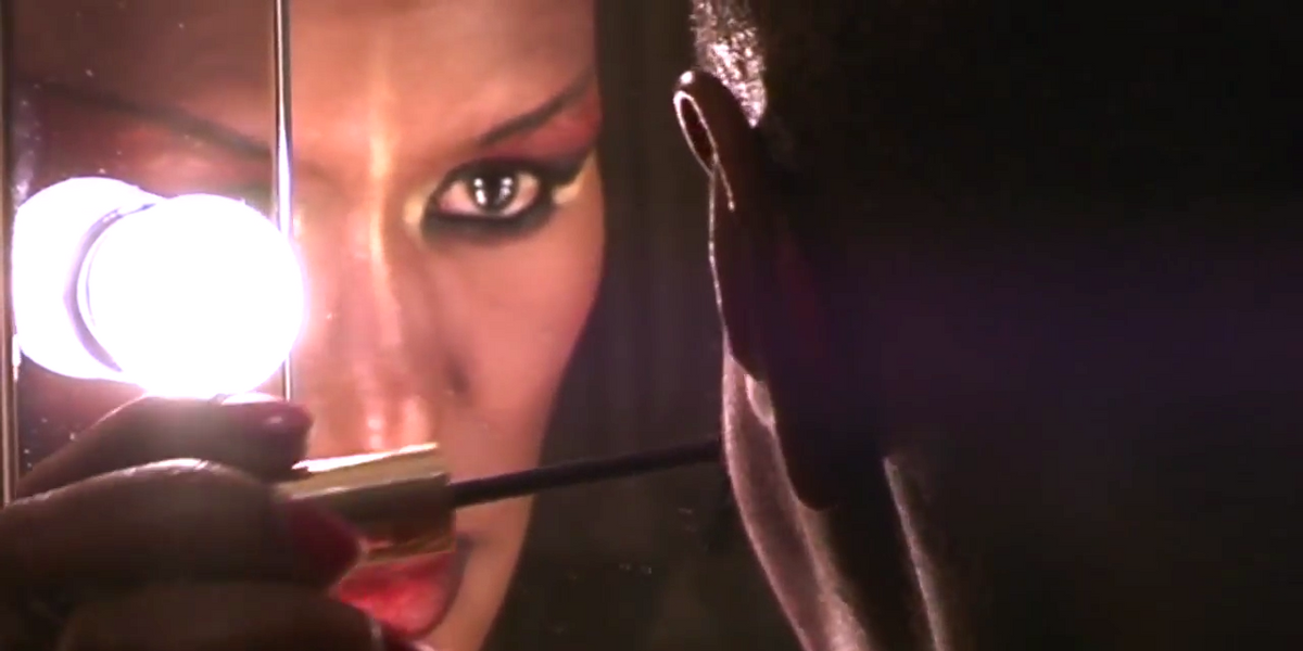 Watch a Hypnotizing Clip of Grace Jones Putting on Her Makeup