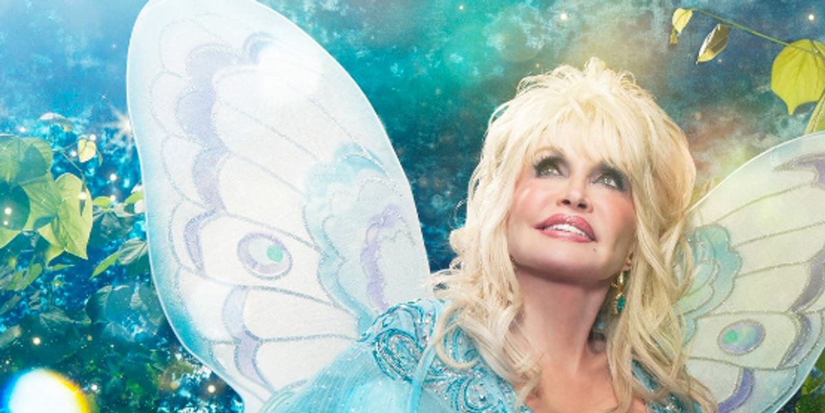 Peep Dolly Parton as a Beautiful Butterfly on New Children's Album Cover