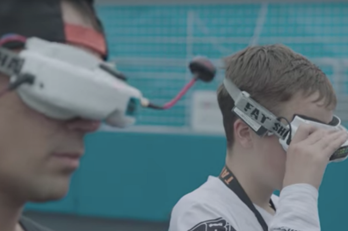DR1 drone racing to air on Eurosport