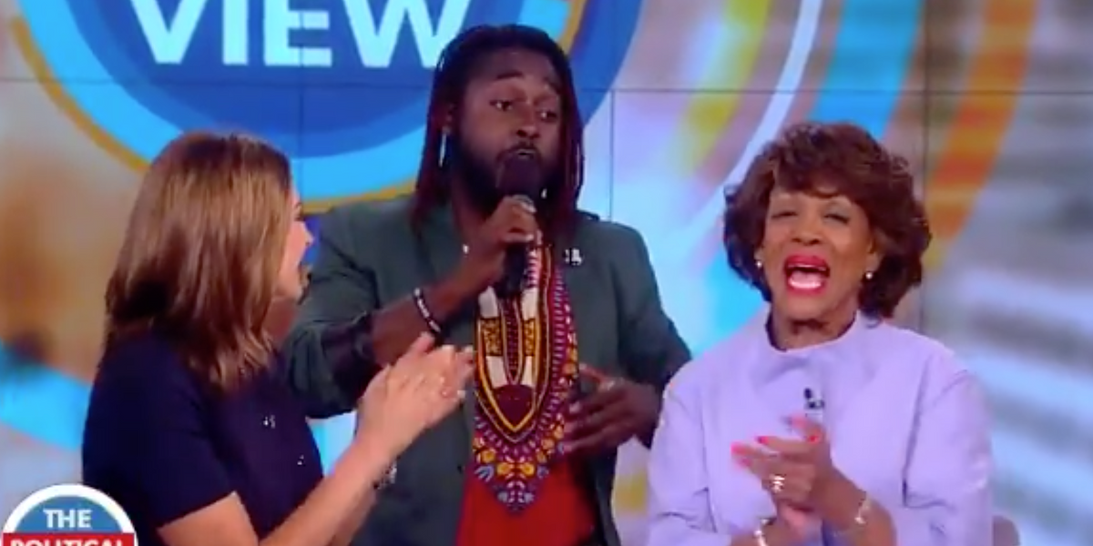 Maxine Waters is Surprised with Viral "Reclaiming My Time" Gospel Singer on 'The View'