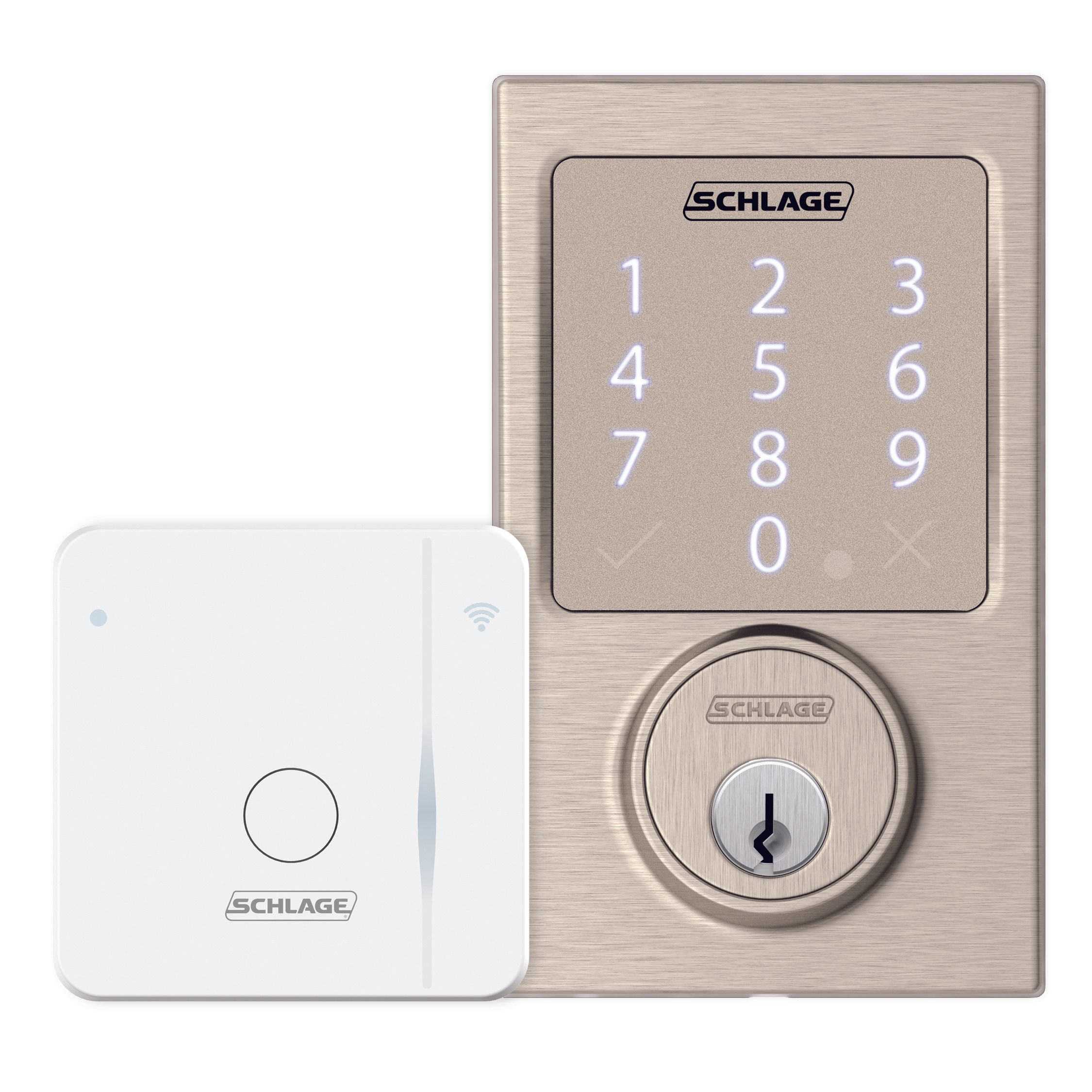 does schlage sense work with google home