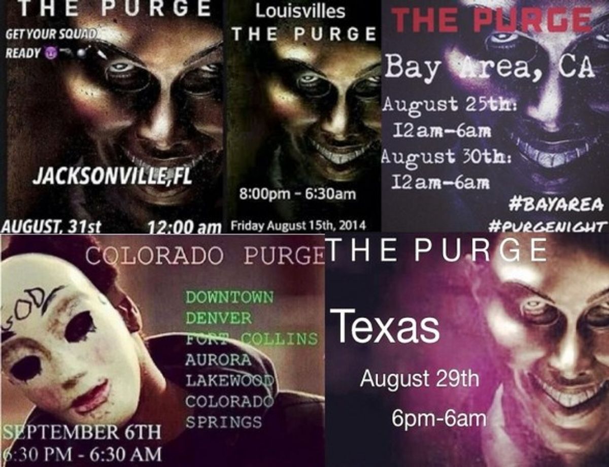 The Purge: Real Life Edition