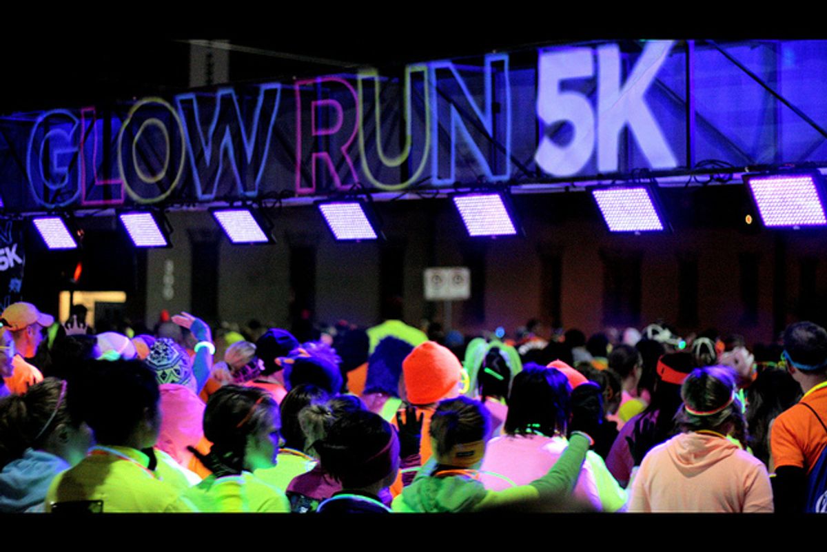Run Through A Dream With The Glo Run