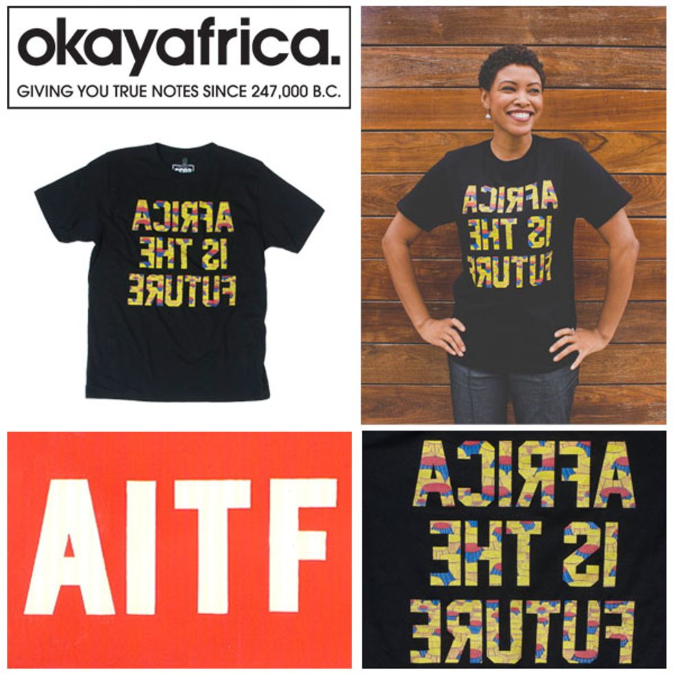 Africa Is The Future Past And Present A Collaboration T Shirt Okayafrica