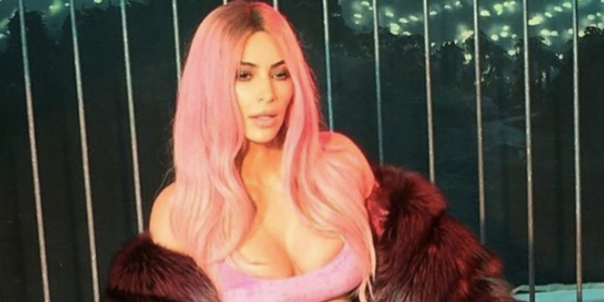 Peep Kim Kardashian West Channeling Lil' Kim and Pamela Anderson for CR Fashion Book