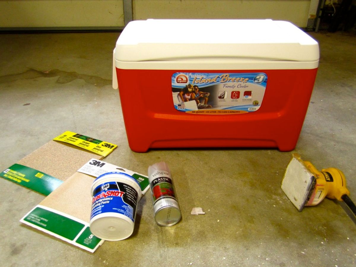 How to Paint a Cooler