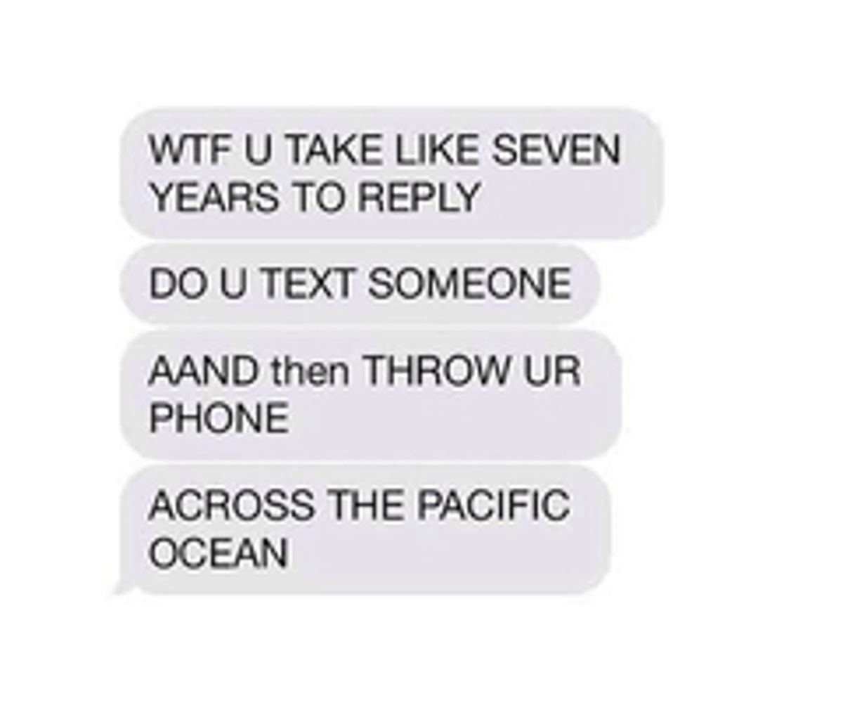 Six Signs You #39 re A Bad Texter Six Signs You #39 re A Bad Texter