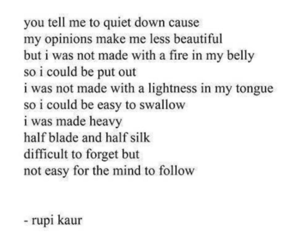 Rupi Kaur Poems 