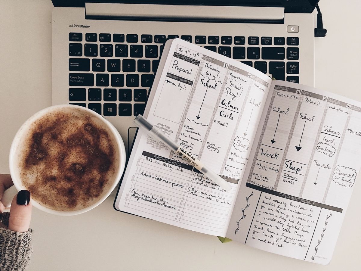 5 Ways I Keep Myself Organized For School/Work