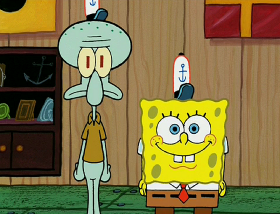Short Story On Odyssey Spongebob  And Squidward  Work At 
