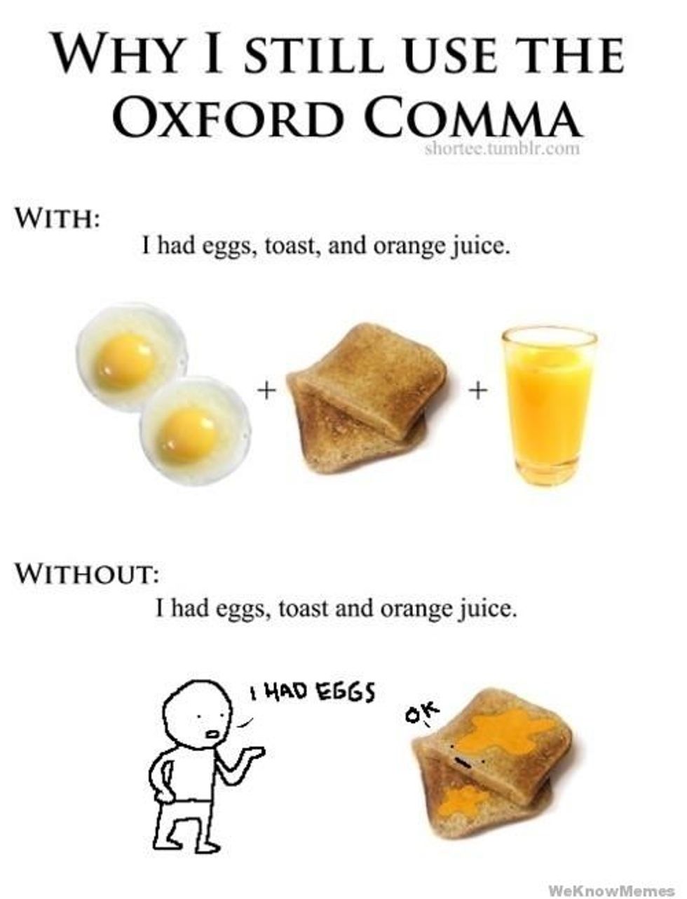 14 Reasons You Should Use The Oxford Comma