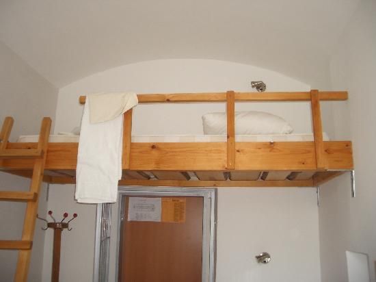 top of bunk bed