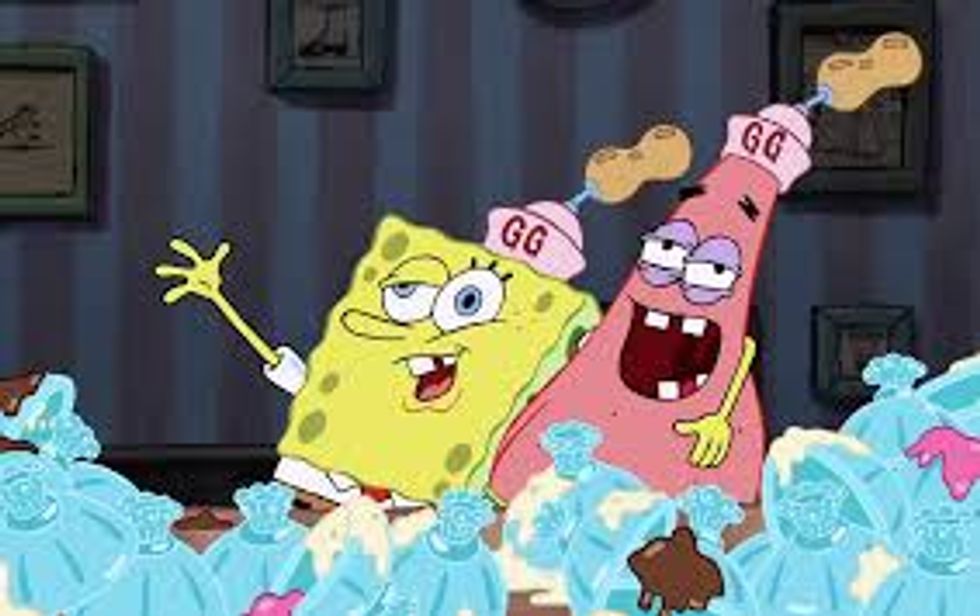 spongebob laughpants