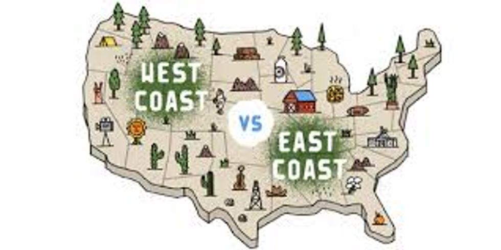 5 Ways The East Coast And The West Coast Are Totally Different 5-ways-the-east-coast-and-the-west-coast-are-totally-different