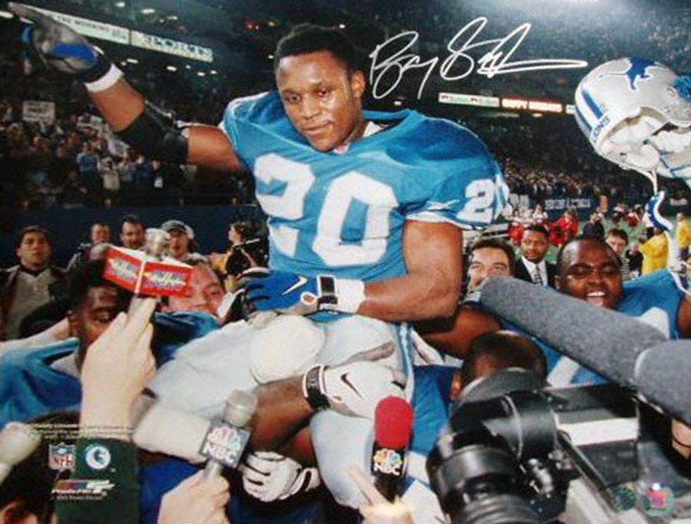 Barry Sanders Best Running Back Of All Time