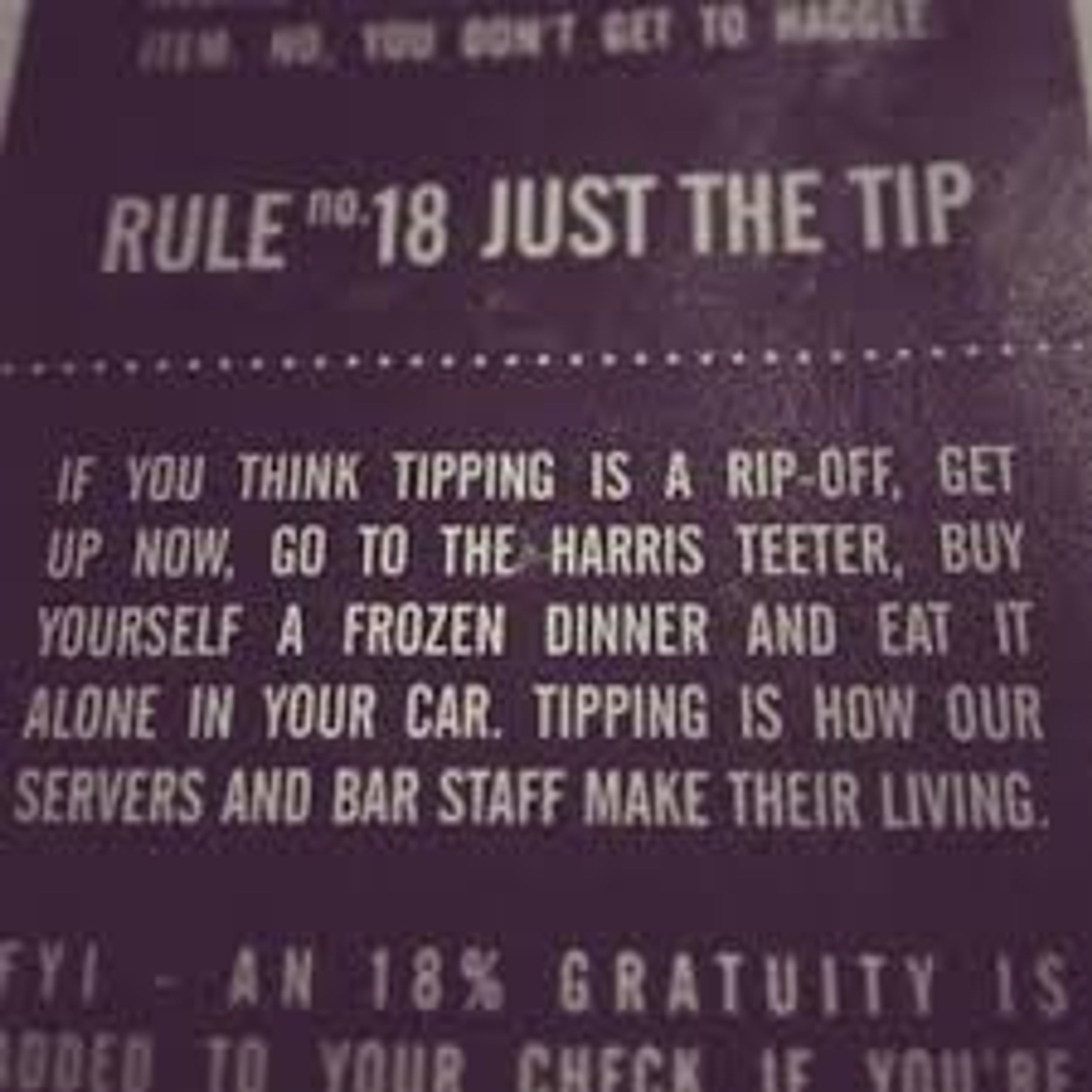 An Open Letter: Why You Should Always Tip Your Servers At Least 15 Percent