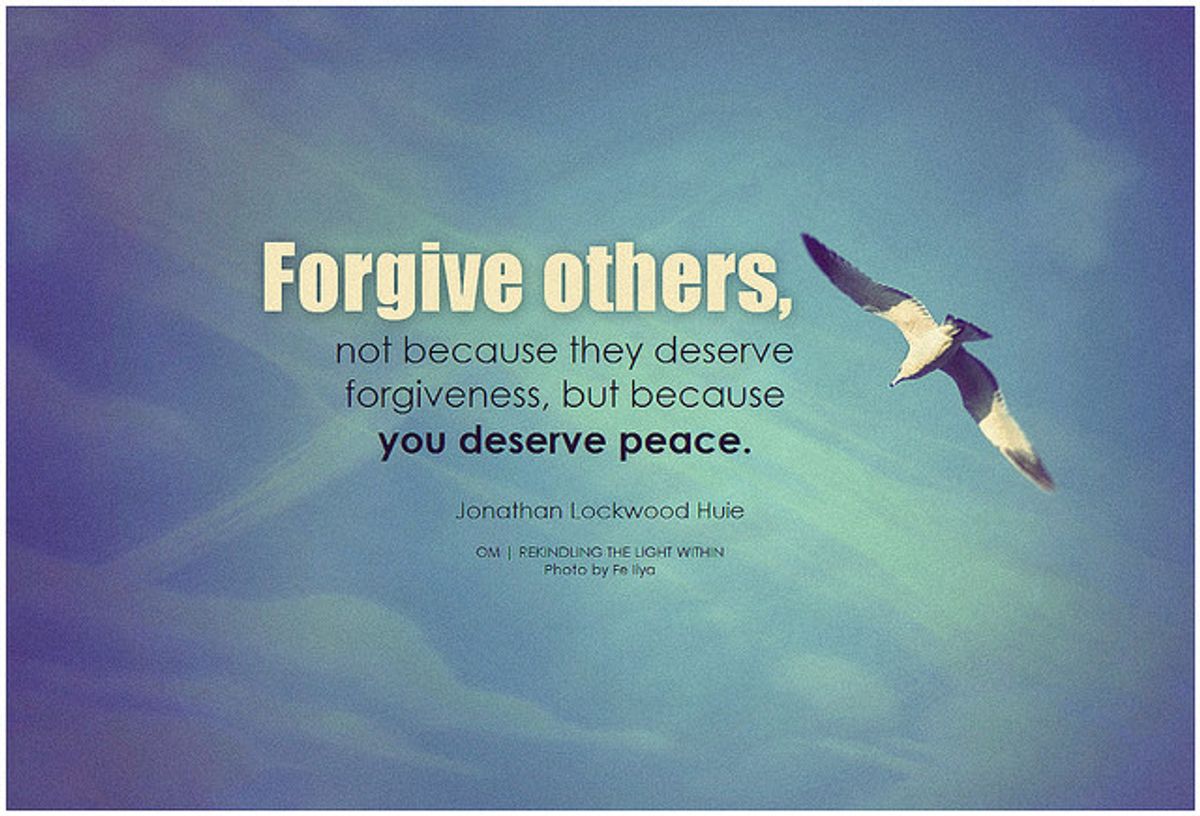 Forgiving Others For Your Own Sake