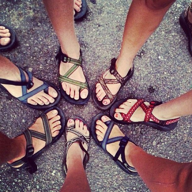 glitter chacos