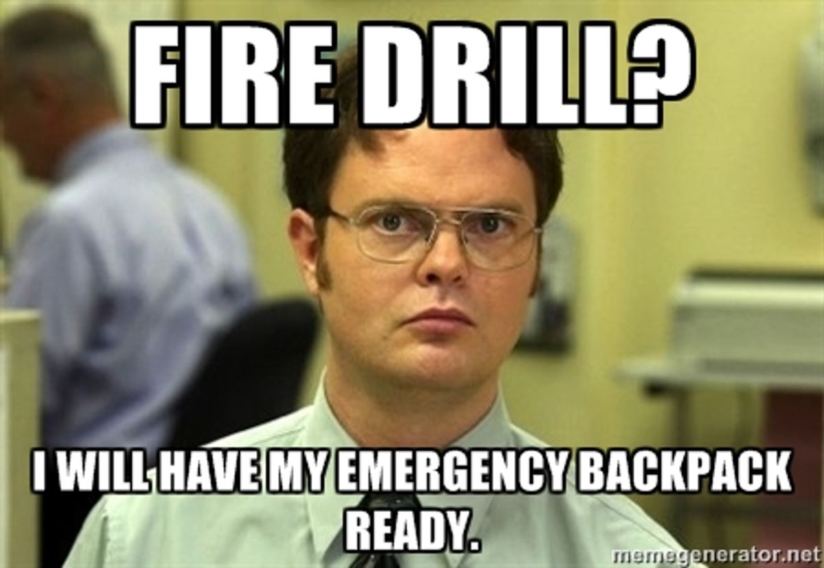 10 Thoughts Everyone College Student Has During A Fire Drill
