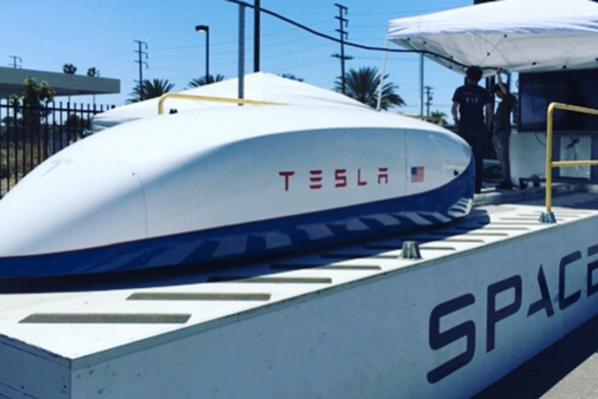 Elon Musk gets Hyperloop vehicle going 220 MPH