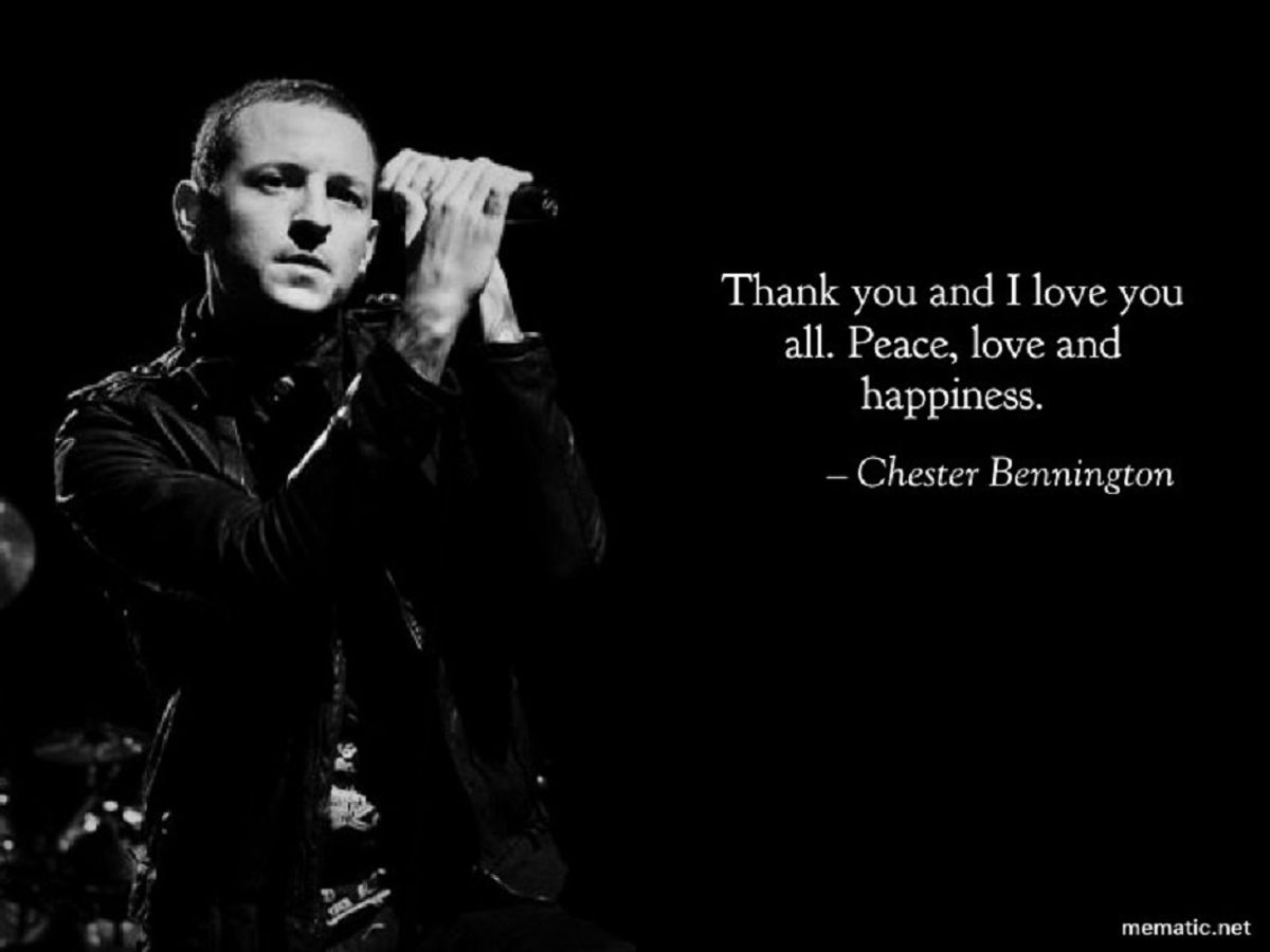 pic Chester Bennington Quotes One More Light one more light rest in peace chester