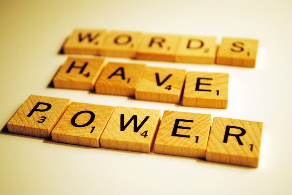 Your Words Are What Controls Your Destiny