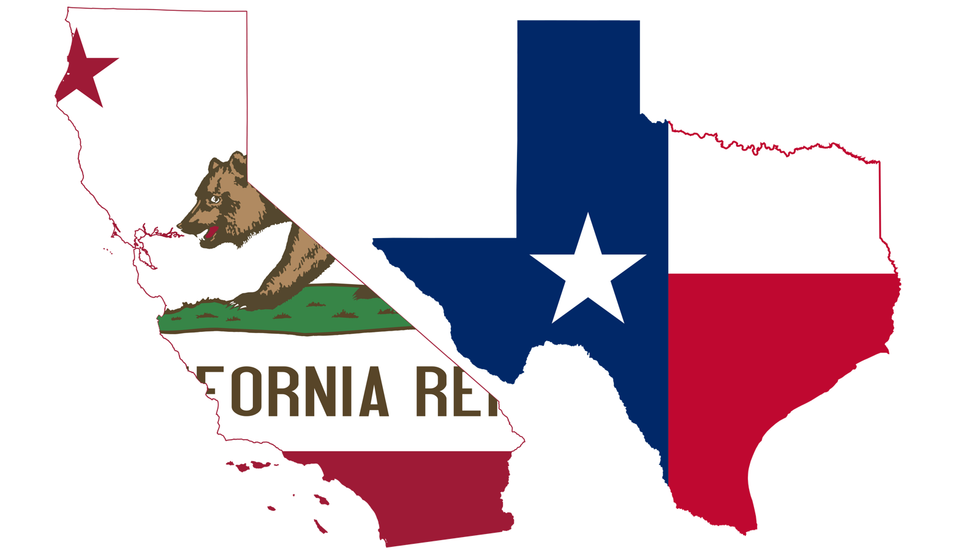 California Vs. Texas Which Is The Better State?