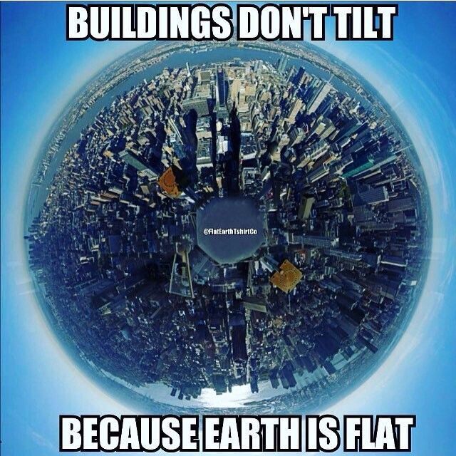 the earth is not flat