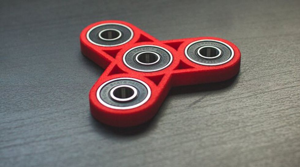 fidget cubes and spinners