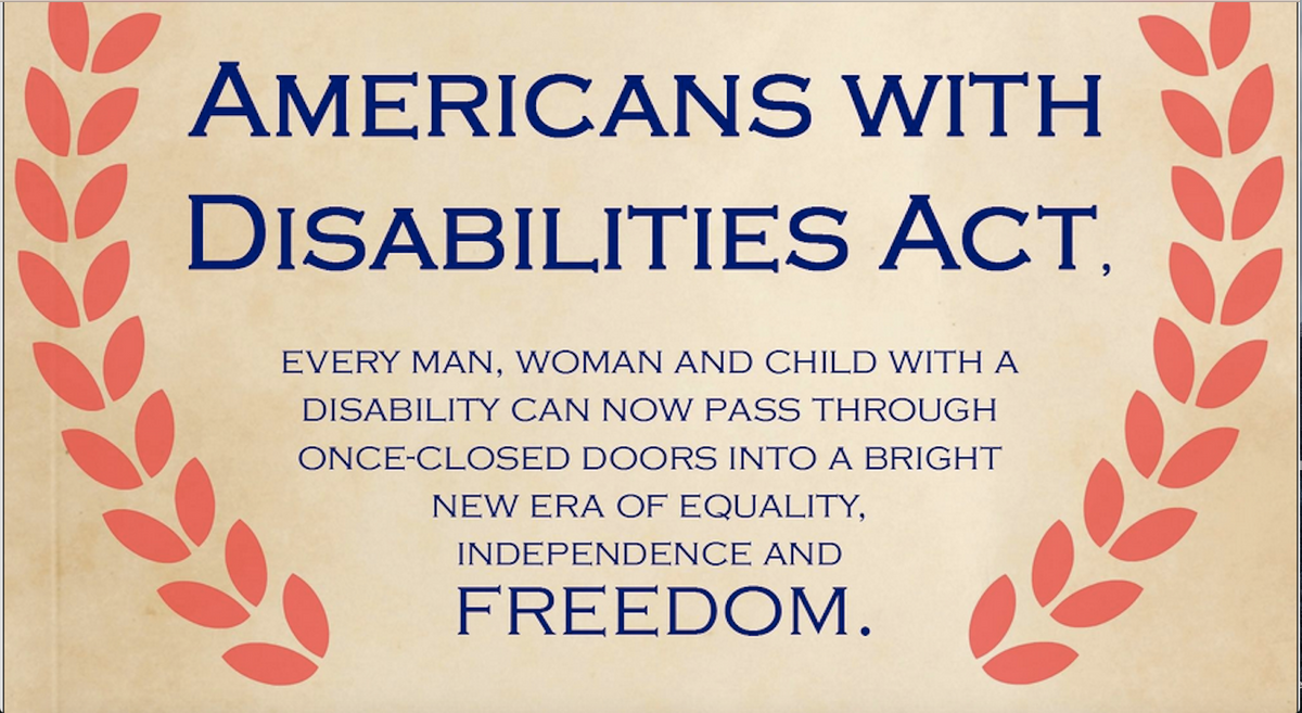 The Americans with Disabilities Act (ADA): The Tipping Point
