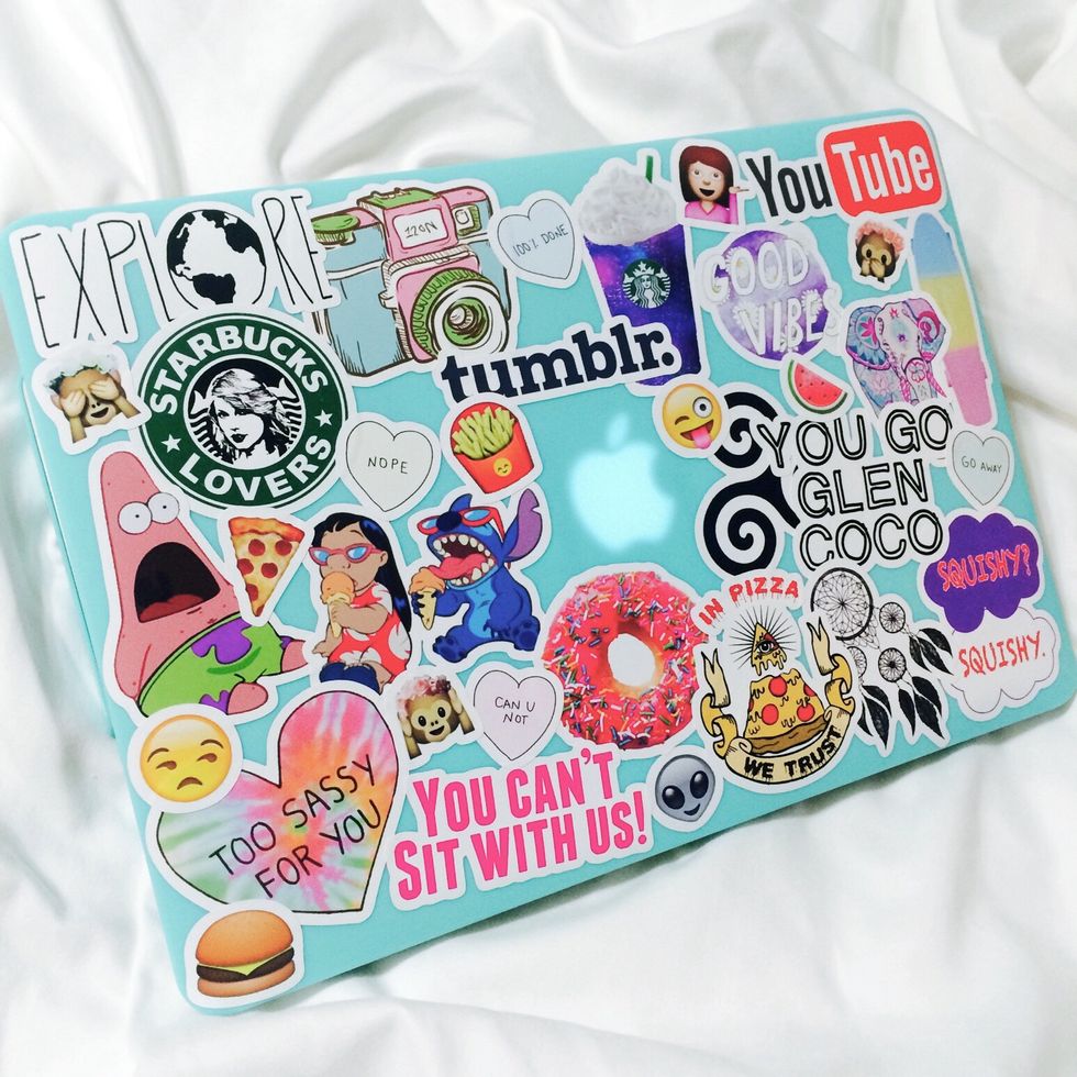 22 Types Of Redbubble Stickers Youve Seen On Every College Girls Laptop 