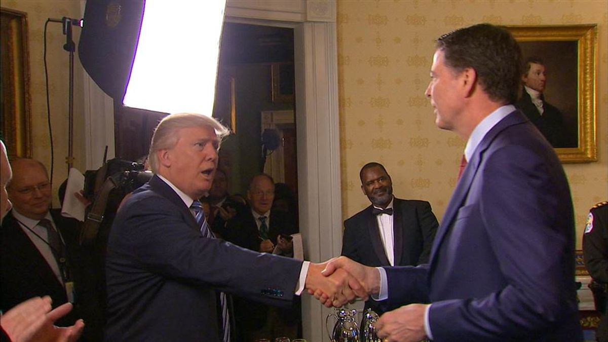 President Trump Fires FBI Director James Comey In The Midst of Russia Investigation
