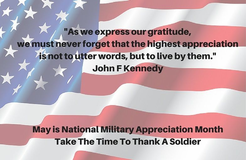 Military Appreciation Month