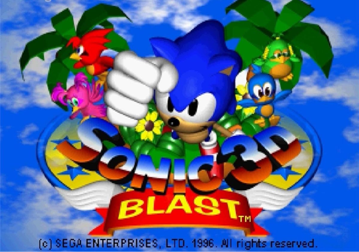 Sonic 3d blast прохождение