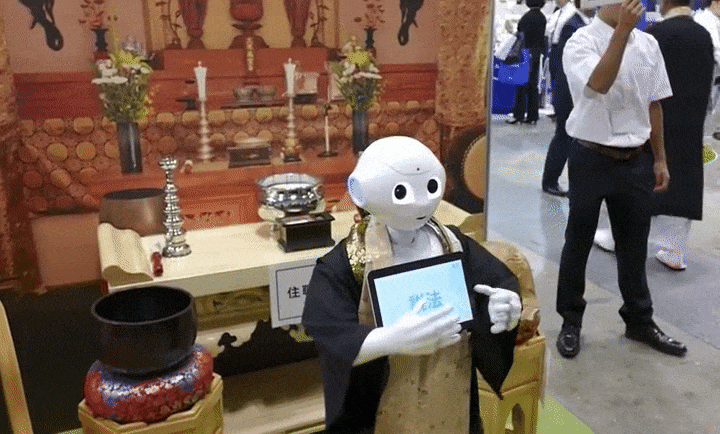 Japan Invented A Robot Priest Named Pepper That Can Perform Last Rites, So That's Good