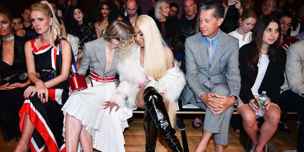 Watch Nicki Minaj Casually Roll into Fashion Week 40 Minutes Late and Still Steal the Show