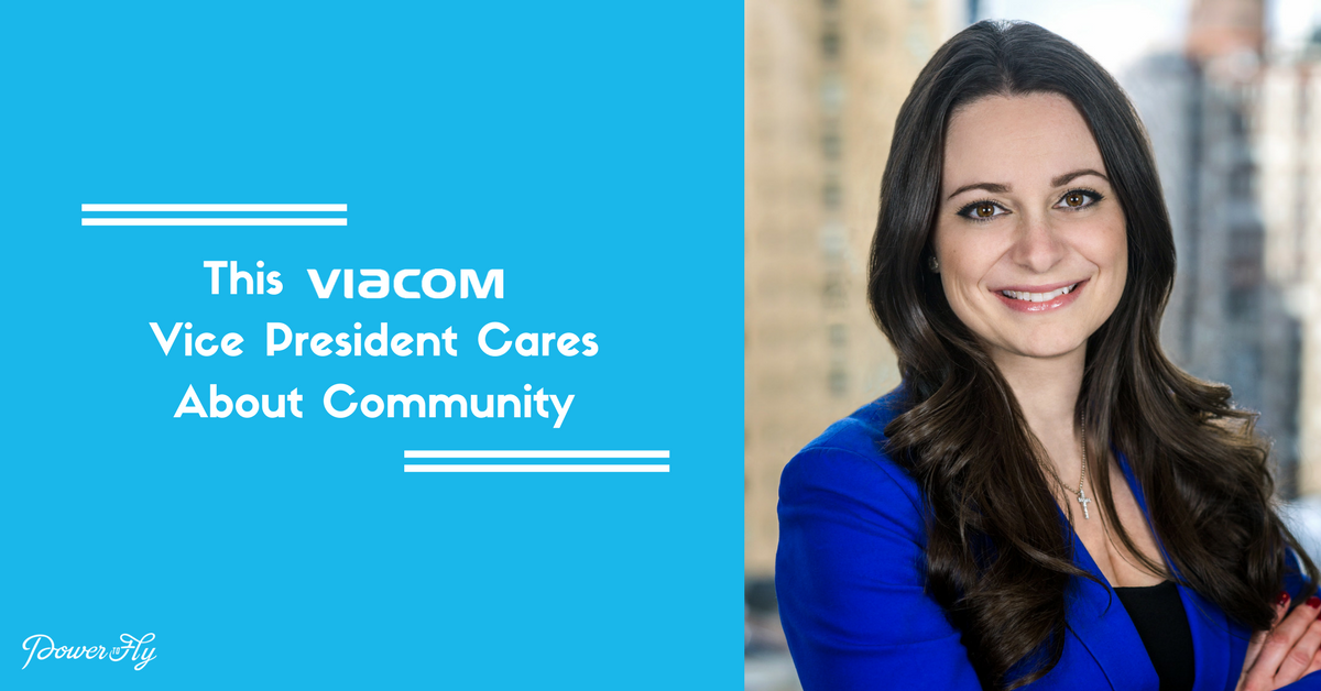 This Viacom Vice President Cares About Community