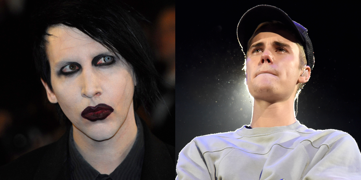Marilyn Manson Is Not Feeling His Superfan Justin Bieber