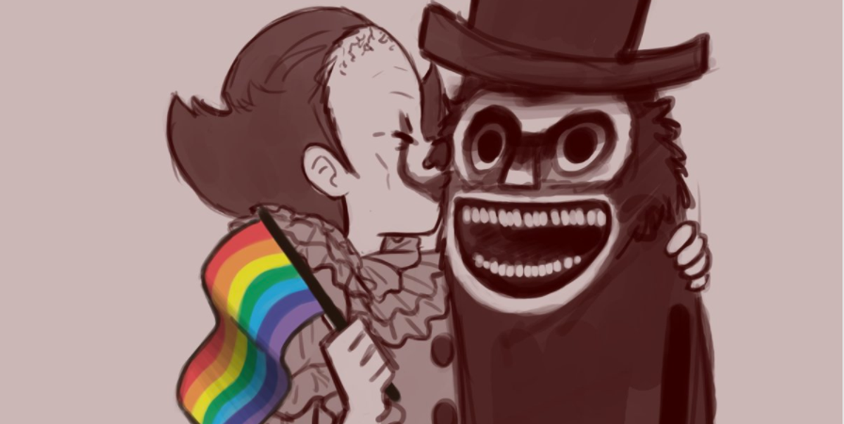 Did You Know That The Babadook And Pennywise The Clown Are A Power Couple Now?