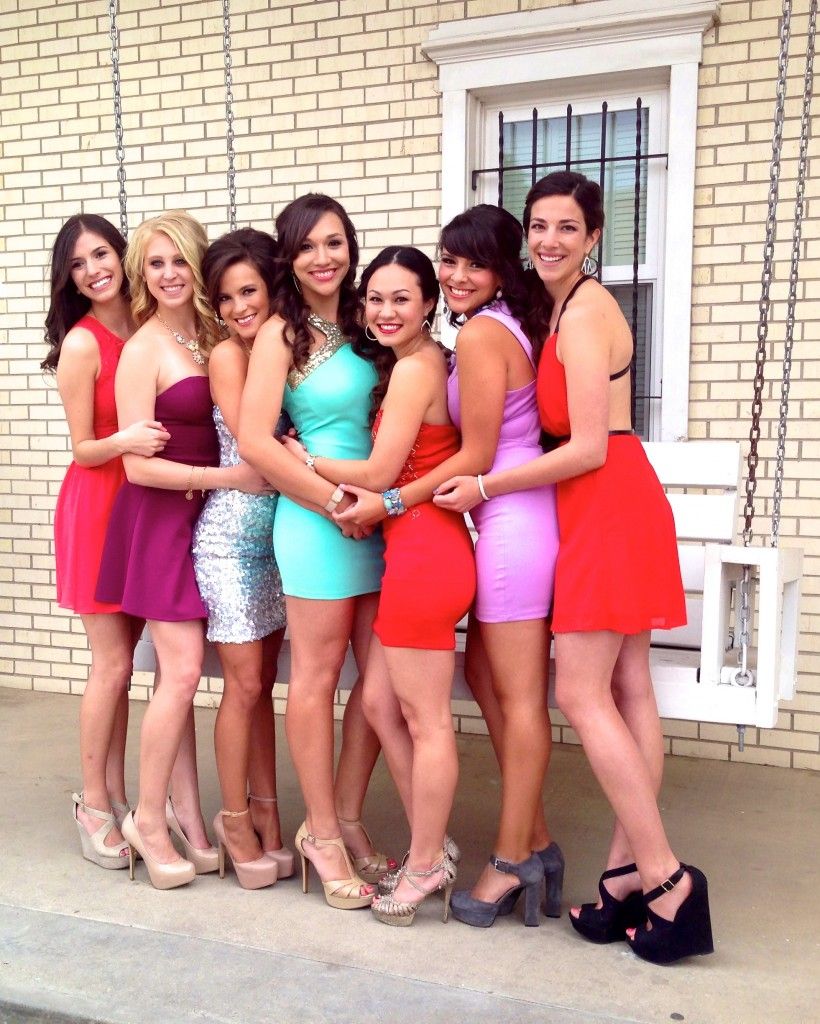 sorority cocktail dresses