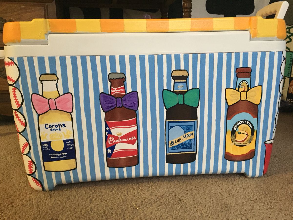 The 15 Stages Of Painting A Cooler