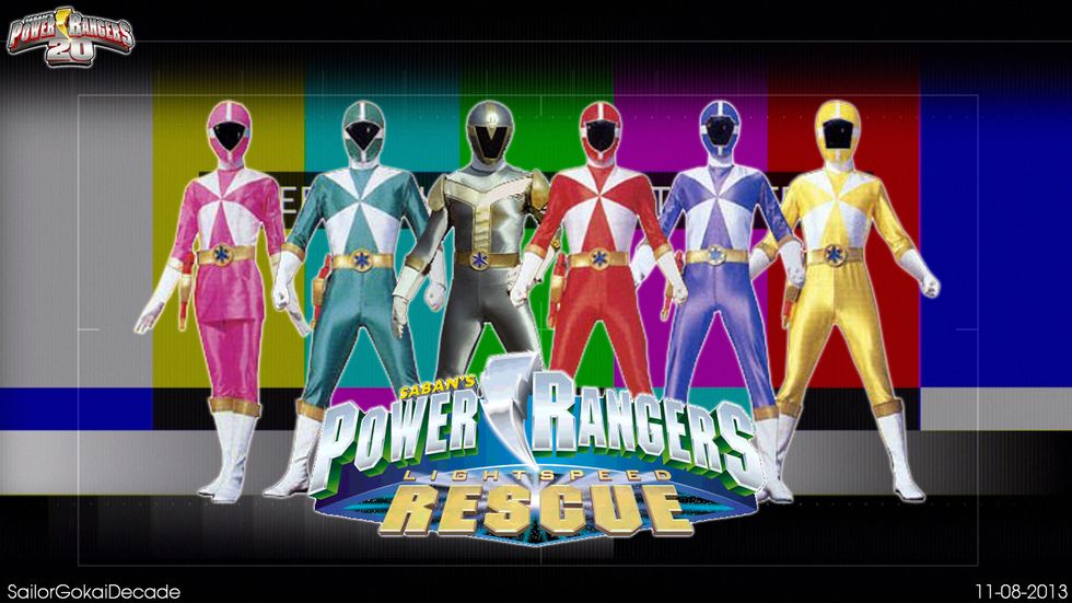 D.J.'s Top Ten Power Rangers Series