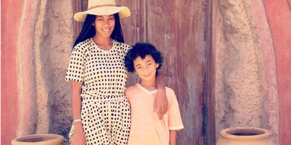 Solange Claps Back at Commenter Who Questioned Why Her Son Speaks