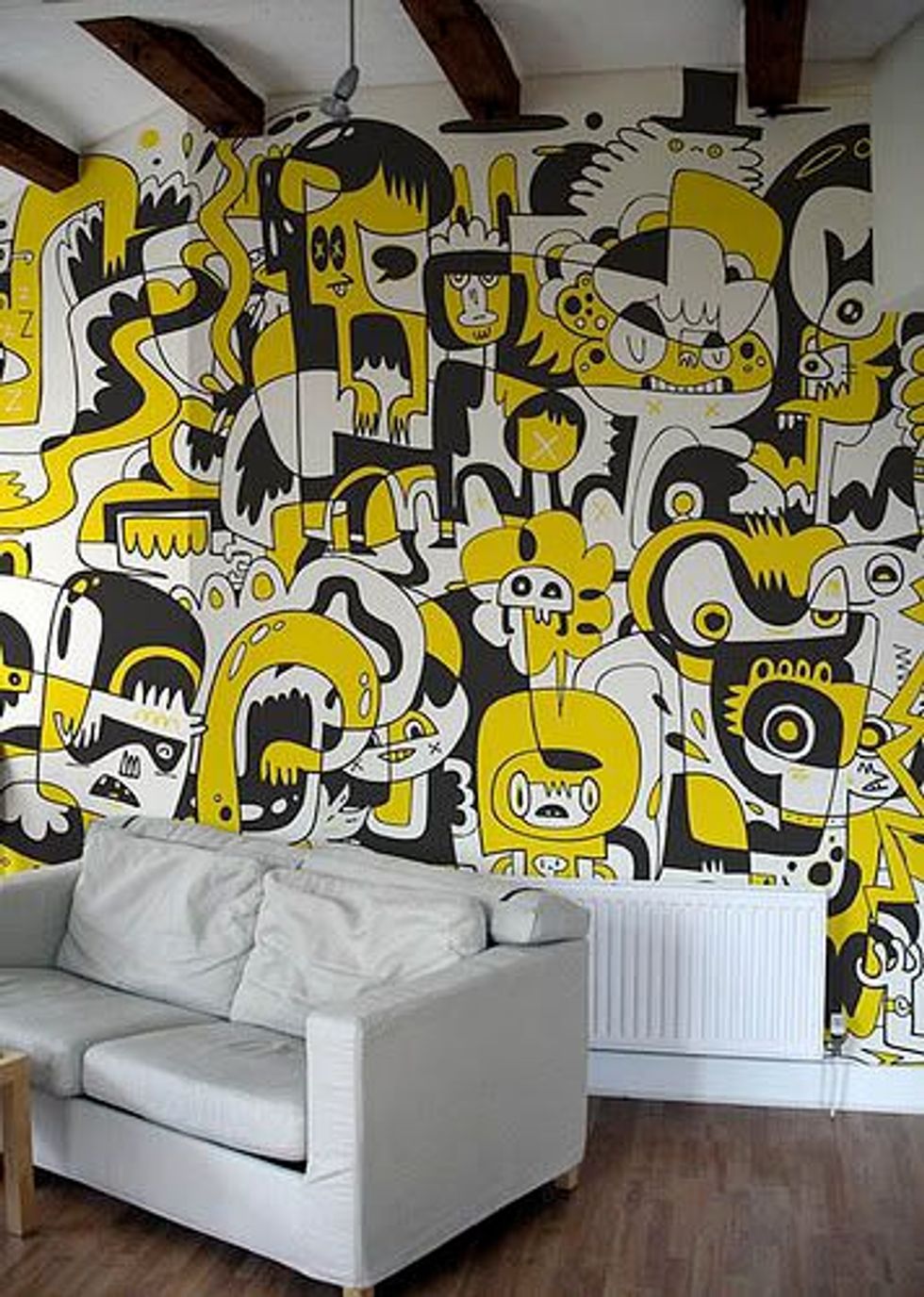 10 Indoor Mural Ideas